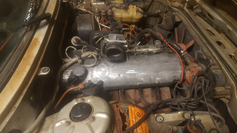 The valve cover cleaned up